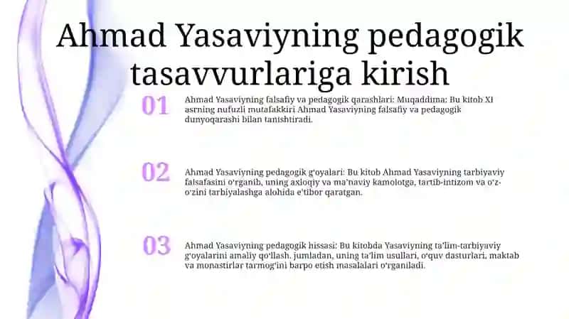 Ahmad Yasaviyning Pedagogik Ğoyalari 2