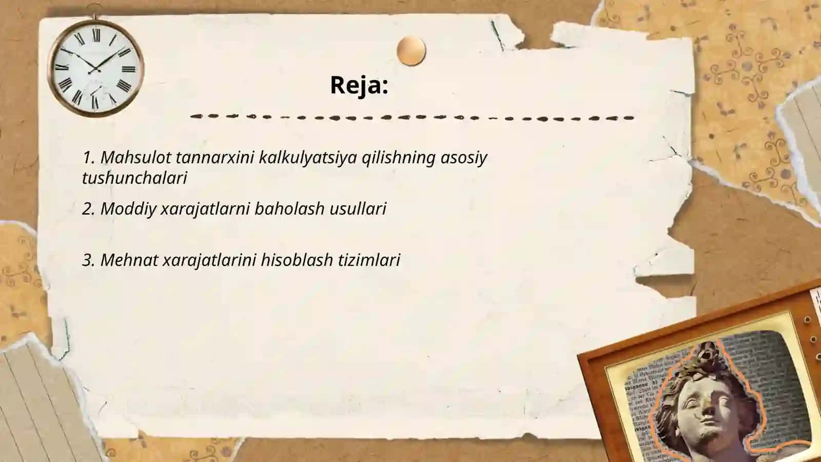 Mahsulot tannarxini kalkulyatsiya qilishning zamonaviy tizimlari 2