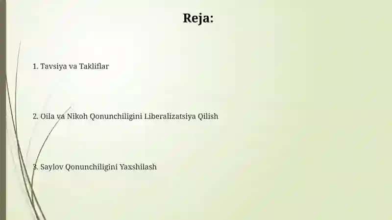 Saylov qonunchiligini yanada takomillashtirish 2