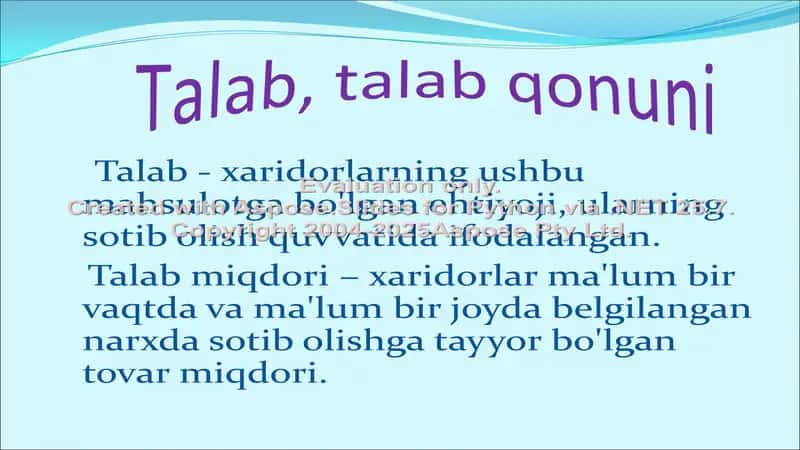 Yalpi talab va yalpi taklif 2