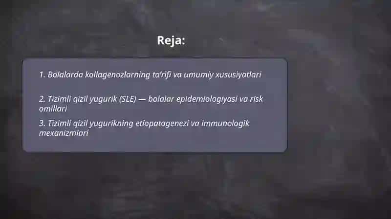 Bolalarda kollagenozlar 2