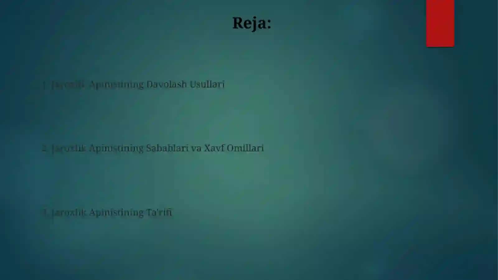 Jaroxlik Apinistining Davolash Usullari 2