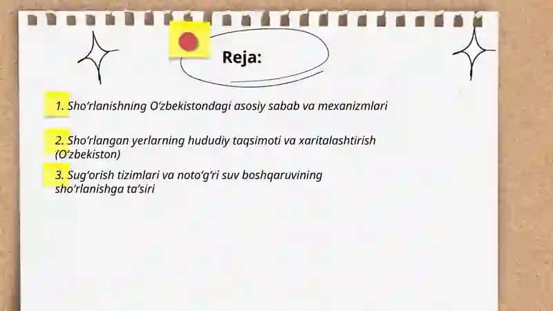 Shoʻrlanish muammosi va uni oldini olish chora tadbirlari 2
