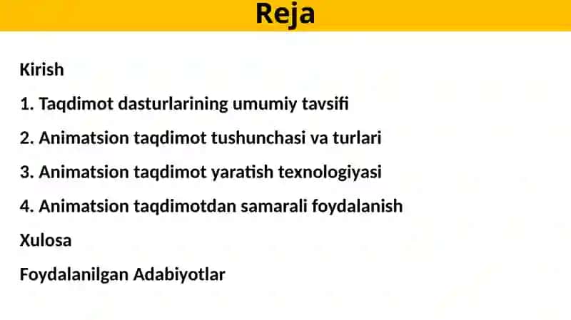 Zamonaviy dunyo taqdimotlar 2