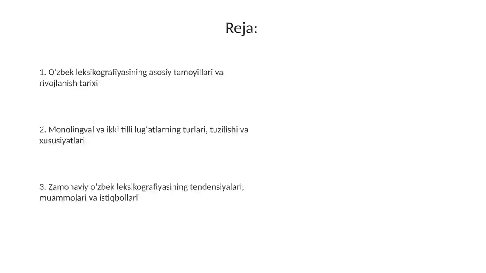 Ozbekleksikografiyasi birtillivaikkitillilugʻatlarbilantanishish 2