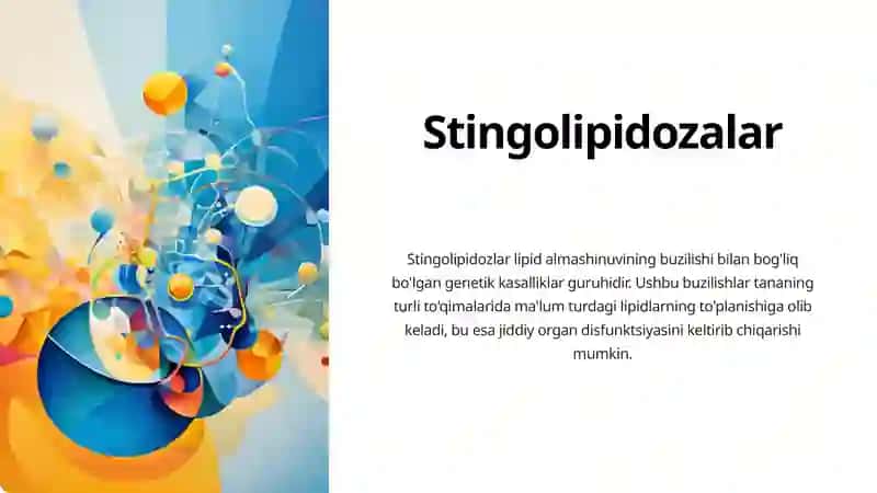 Stingolipidozlar 2