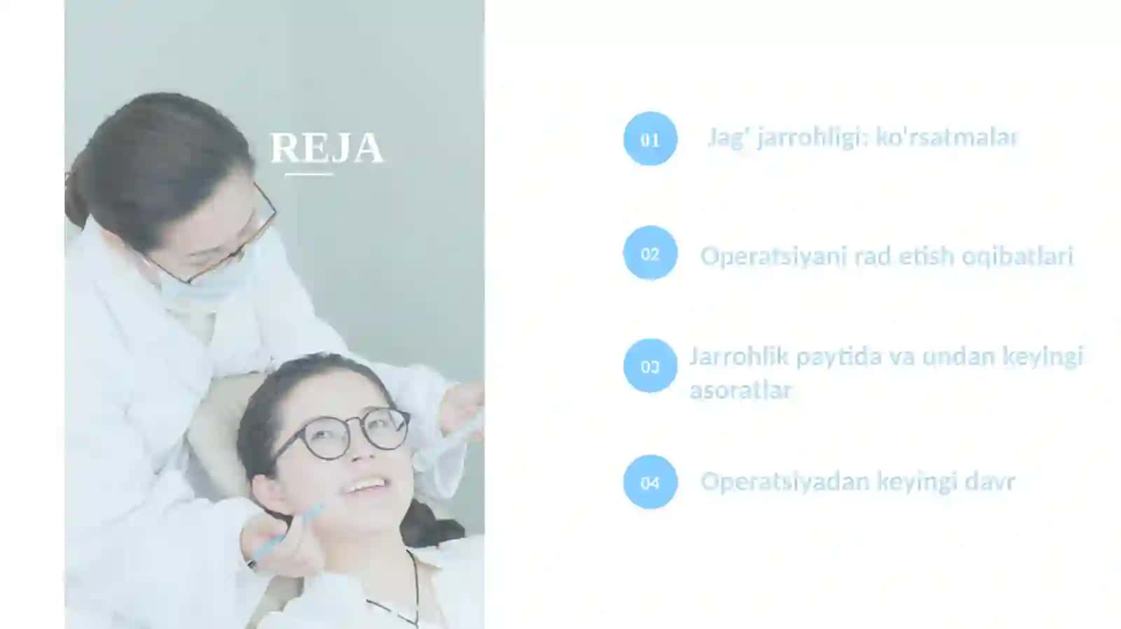 JAG' SUYAKLAR PATOLOGIYALARIDA BAJARILADIGAN OPERATSIYALAR 2