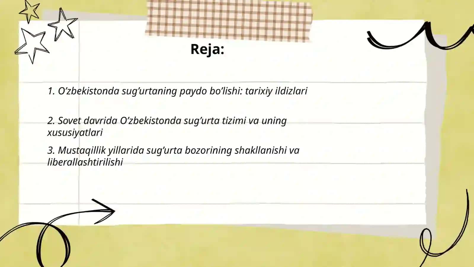 O’zbekistonda sug’urtaning paydo bo’lishi: tarixiy ildizlari 2