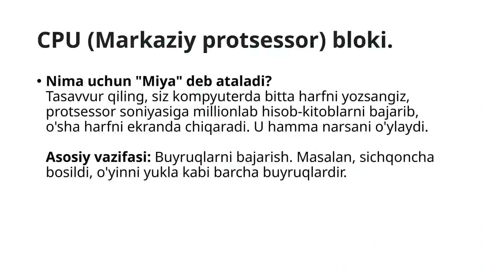 Kompyuter bo'yicha ma'lumot 2
