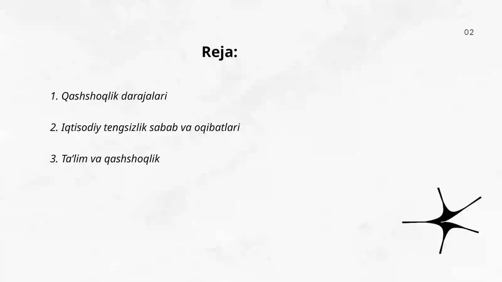 Qashshoqlik va iqtisodiy tengsizlik 2