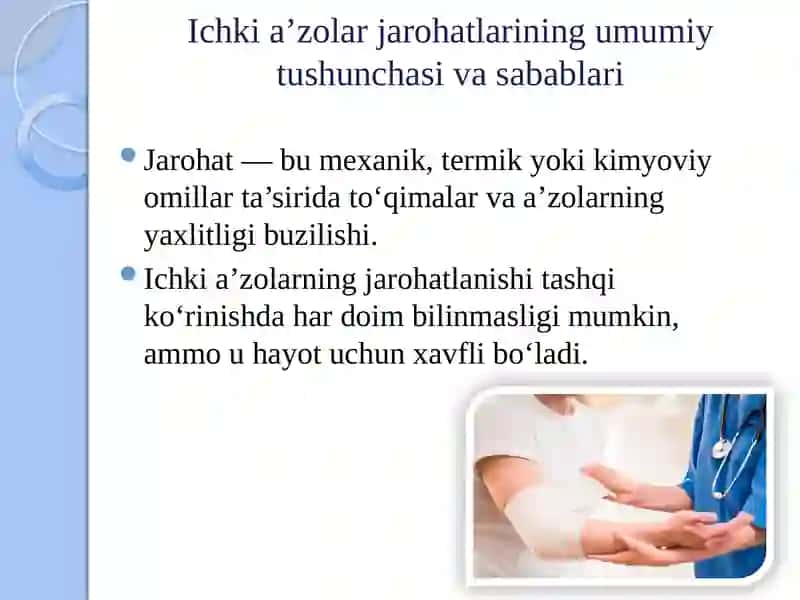 Jarohat olganlarda ichki aʼzolar kasalliklari 2