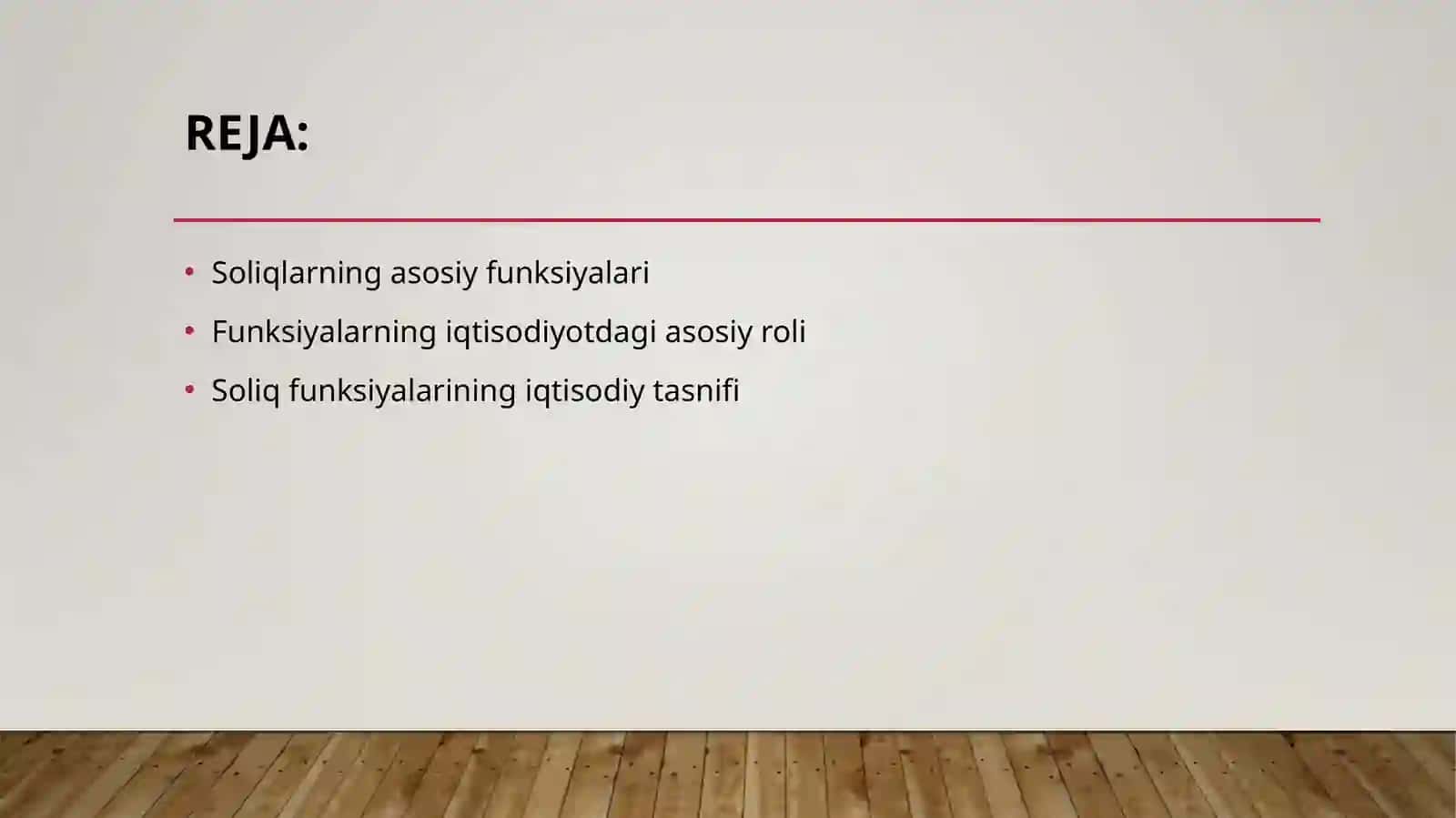 Soliqlarning funksiyalari va ularning tasniflanishi 2