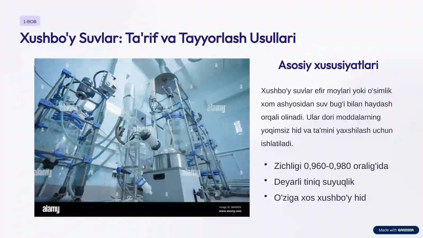 Xushbo'y Suvlar va Suvsiz Eritmalar Texnologiyasi 2