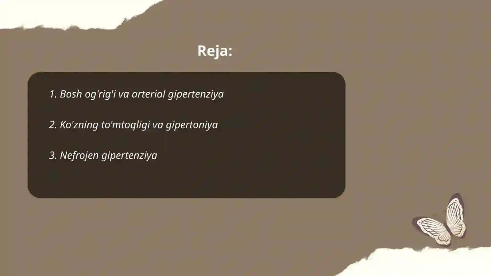 Simtomatik arterial gipertenziyalar differensial diagnostikasi 2