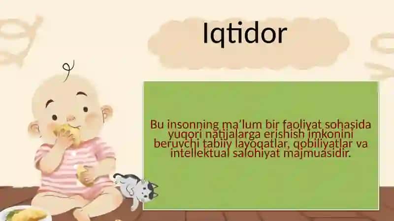 IQTIDORLIBOLALARNIANIQLASH 2