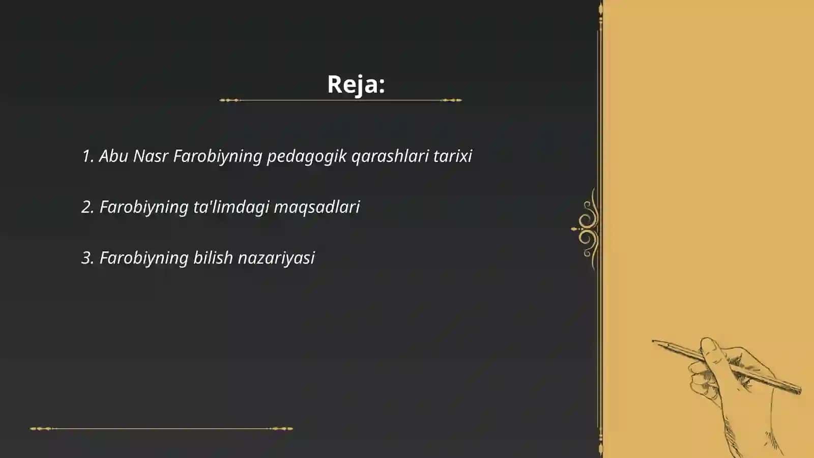 Abu Nasr Farobiyning pedagogik qarashlari 2