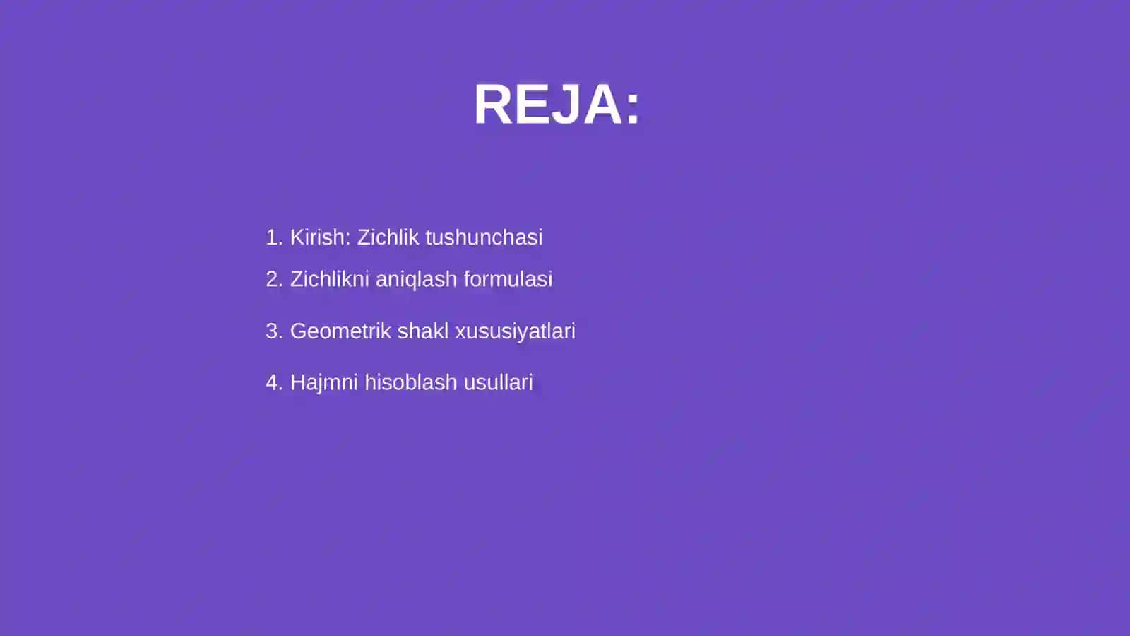 Qattiq jismlar zichligini aniqlash 2