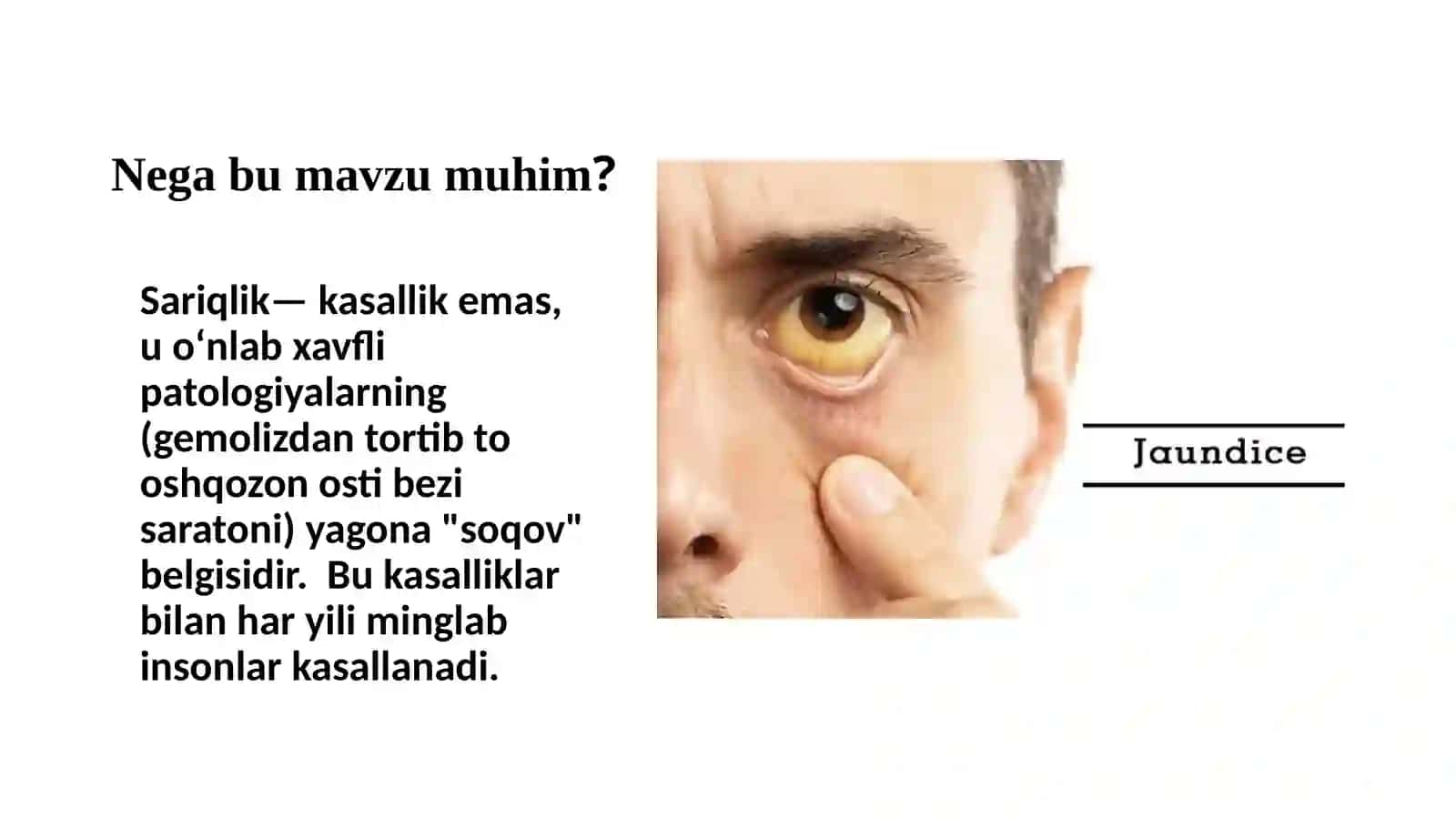 BILIRUBIN METABOLIZMI VA SARIQLIK 2