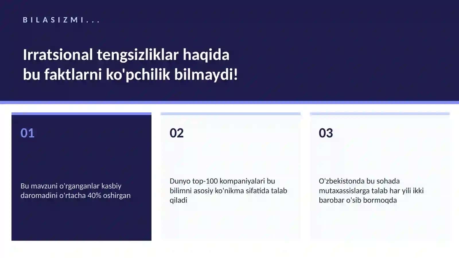 MATEMATIKA — UY VAZIFALARI 2