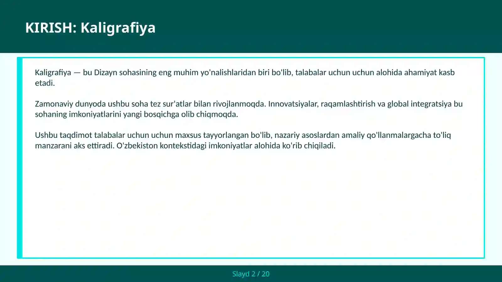 KALIGRAFIYA 2