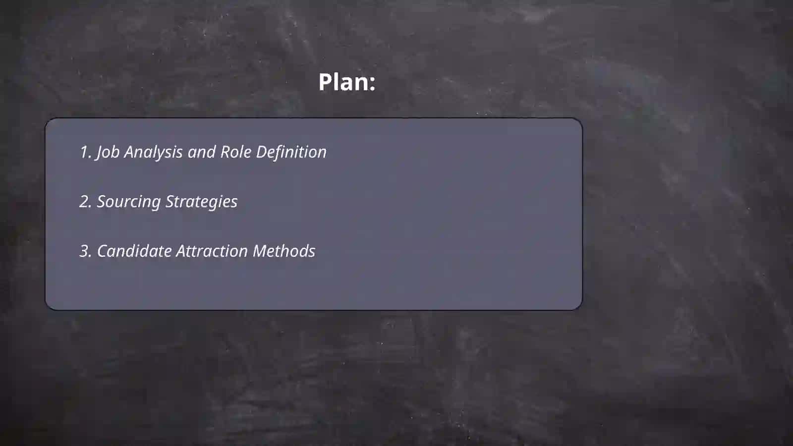 Job Analysis and Role Definition 2