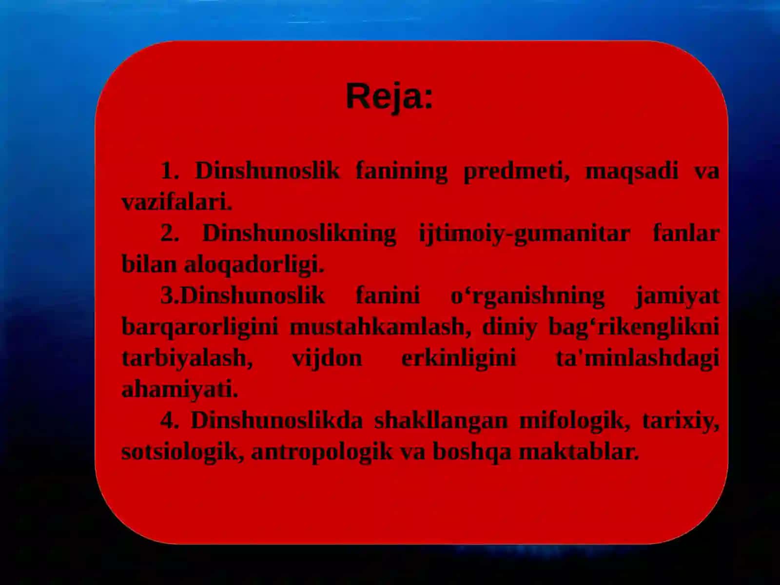DIN MADANIYAT FENOMENI 2
