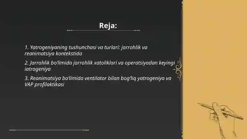 Hozirgi zamon tibbiyotida yatrogeniya muammolari 2