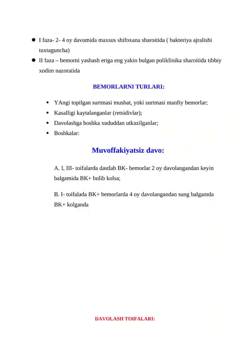 SIL KASALLIGINI DAVOLASHNI ASOSIY PRINSIPLARI 2
