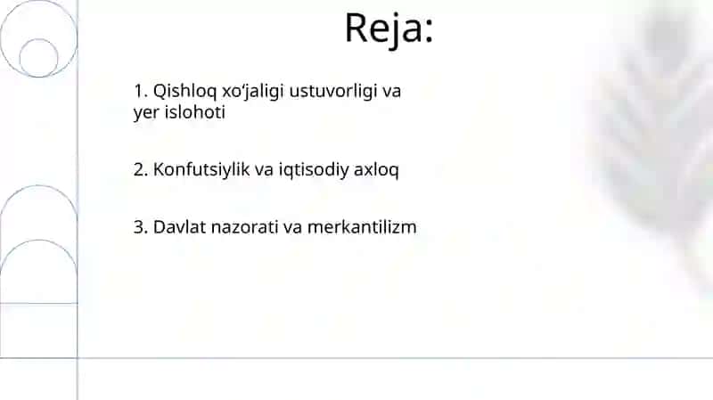 Qadimgi xitoy iqtisodiy g'oyalar 2