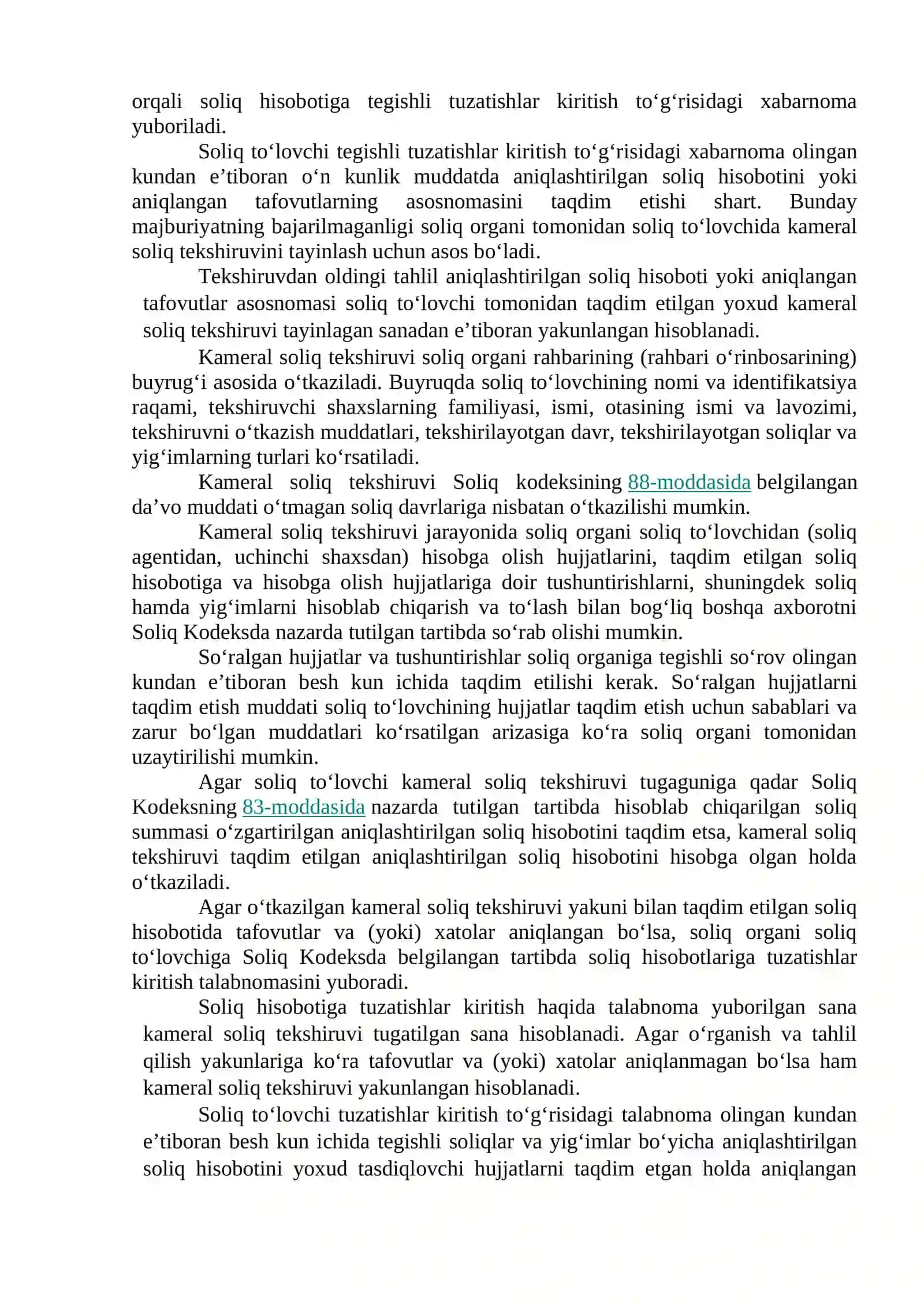 DAVLAT BUDJETINI SHAKLLANTIRISHDA SOLIQLARNING O’RNI 2