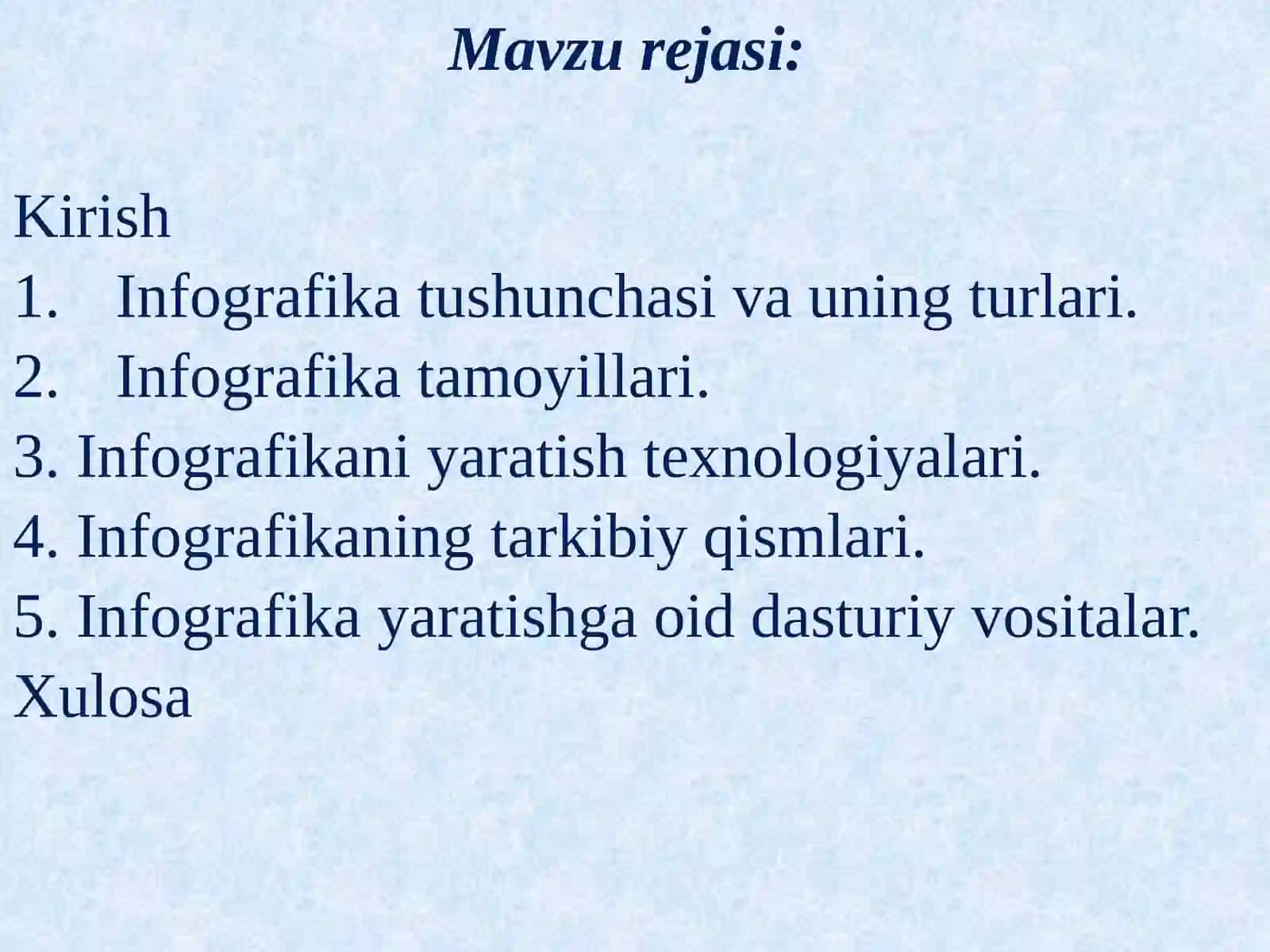 Interfaolinfografikavositalariiiyaratishtexnologiyasi 2
