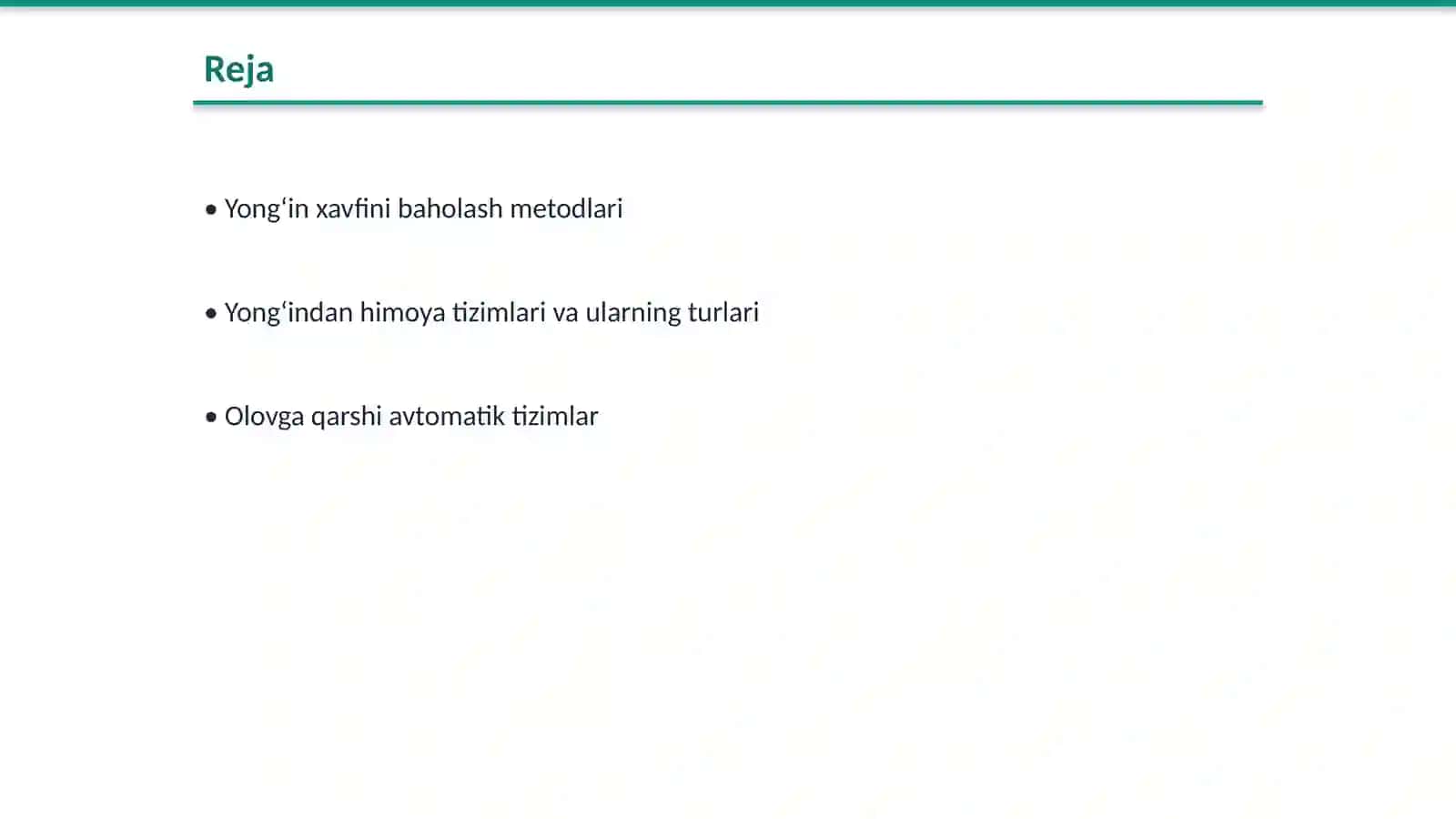 Yong‘indan himoyalanishning zamonaviy texnik vositalari 2