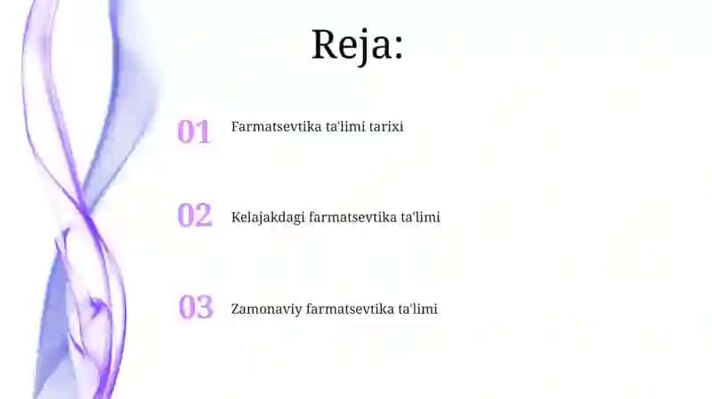 Farmatsevtika ta'limi 2