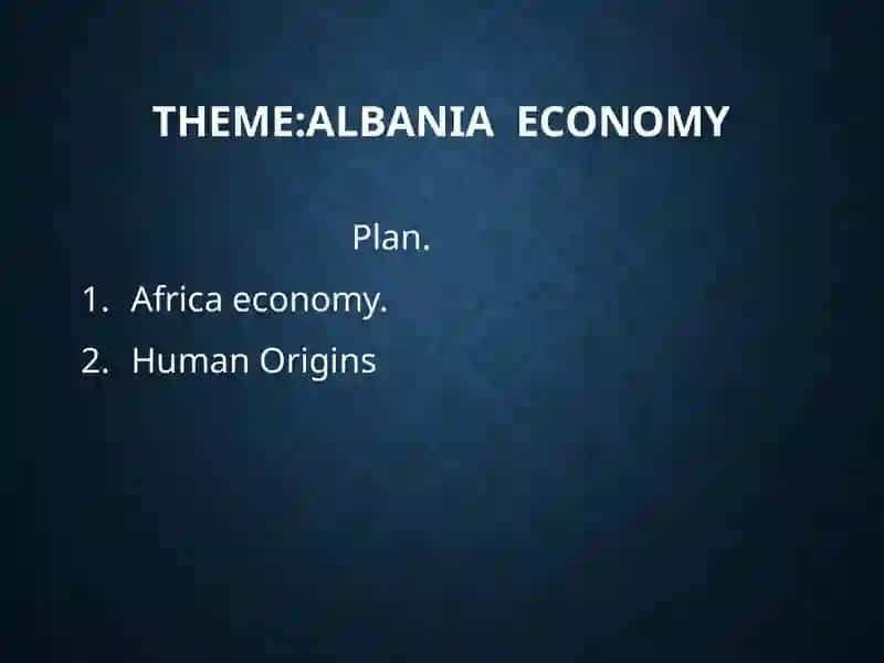 Africa Economy 2