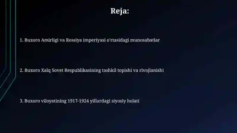 Buxoro Xalq Sovet Respublikasining muammolari 2