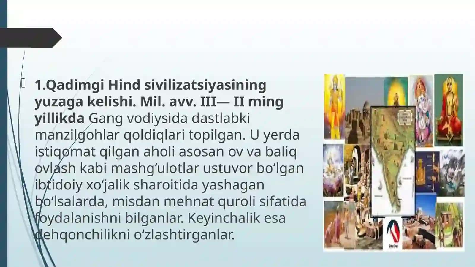 Qadimgi Hindiston sivilizatsiyasi (Mohinjo-Darova Xarappa) 2
