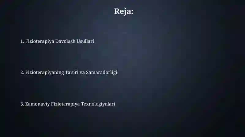 Fizo terapevtik muolajalar 2