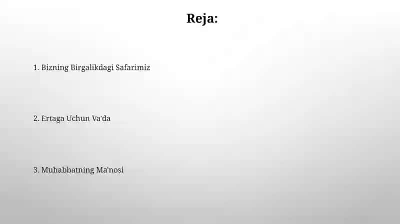 Muhabbatning Ma'nosi 2