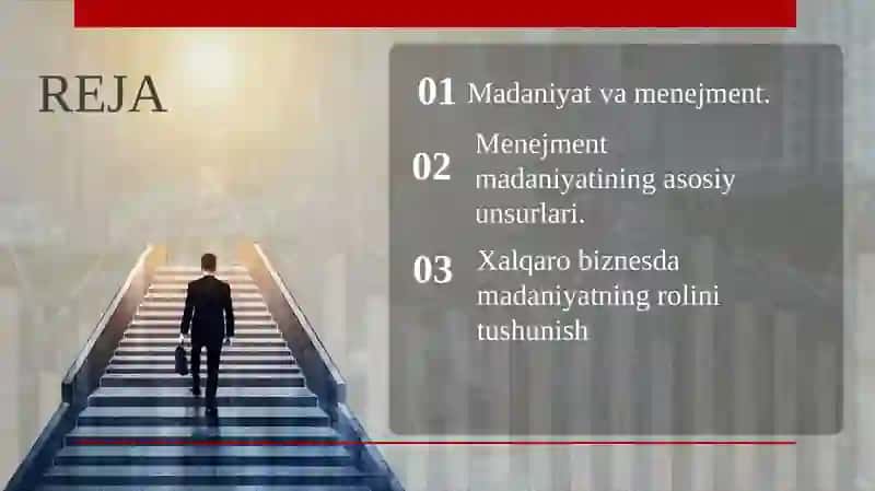 MENEJMENT MADANIYATI VA USLUBI 2