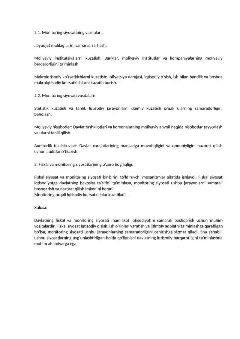 Fiskal siyosat 2
