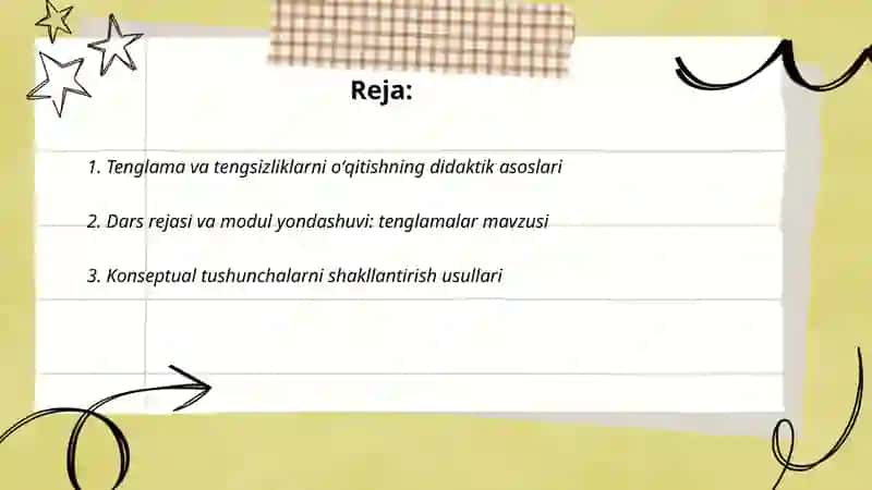Tenglama va tengsizliklarni oʻqitish metodikasi 2