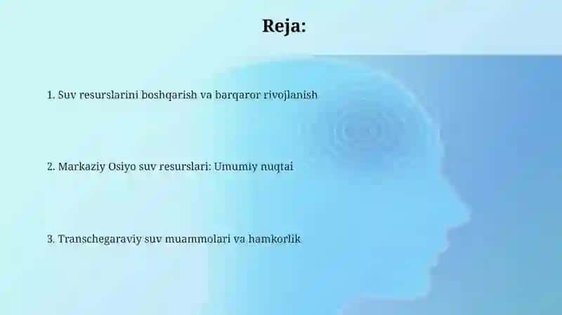 Oʻrta osiyo darolari suv resurslari 2