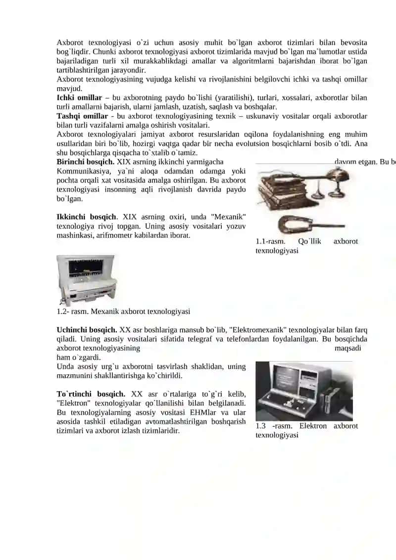 Axborot texnologiyalari 2