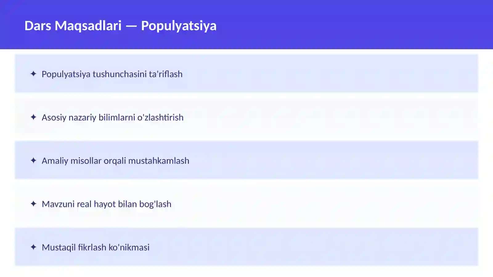 Biologiya Dars Ishlanmasi 2