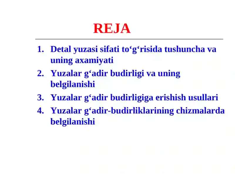 MASHINASOZLIK TEXNOLOGIYASI 2