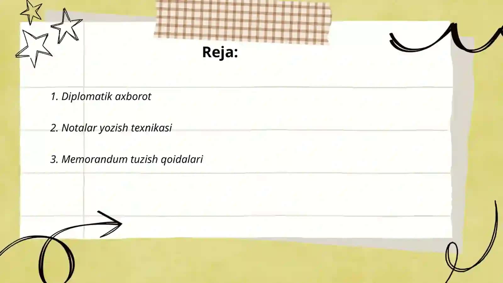 Diplomatik yozishmalar 2