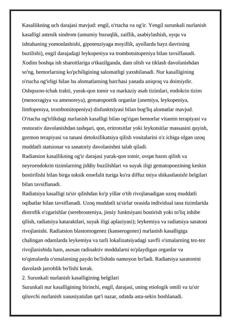 Surunkali nur kasalligi 2
