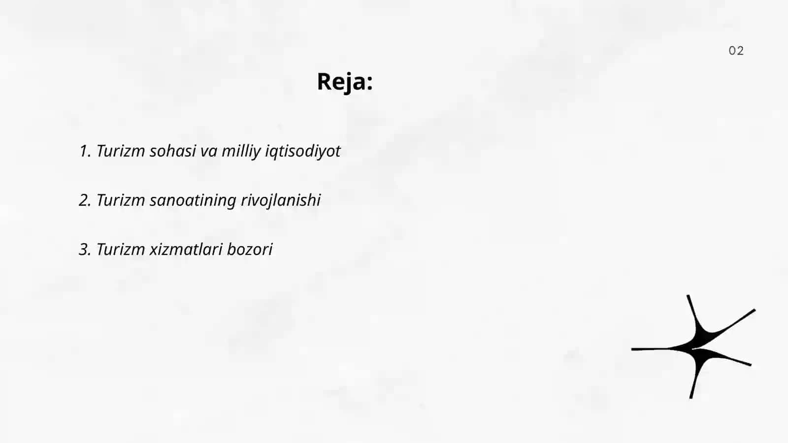 Turizm soxasi iqtisodiyoti 2
