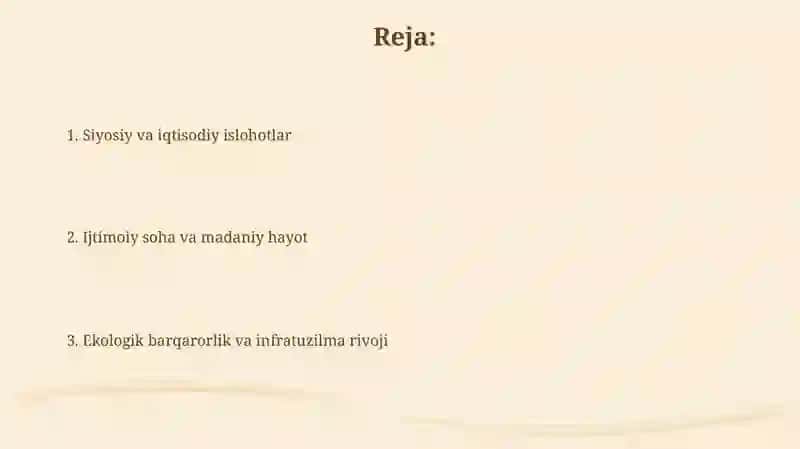 Qoraqalpogʻiston Respublikasi Siyosiy Rivojlanish 2