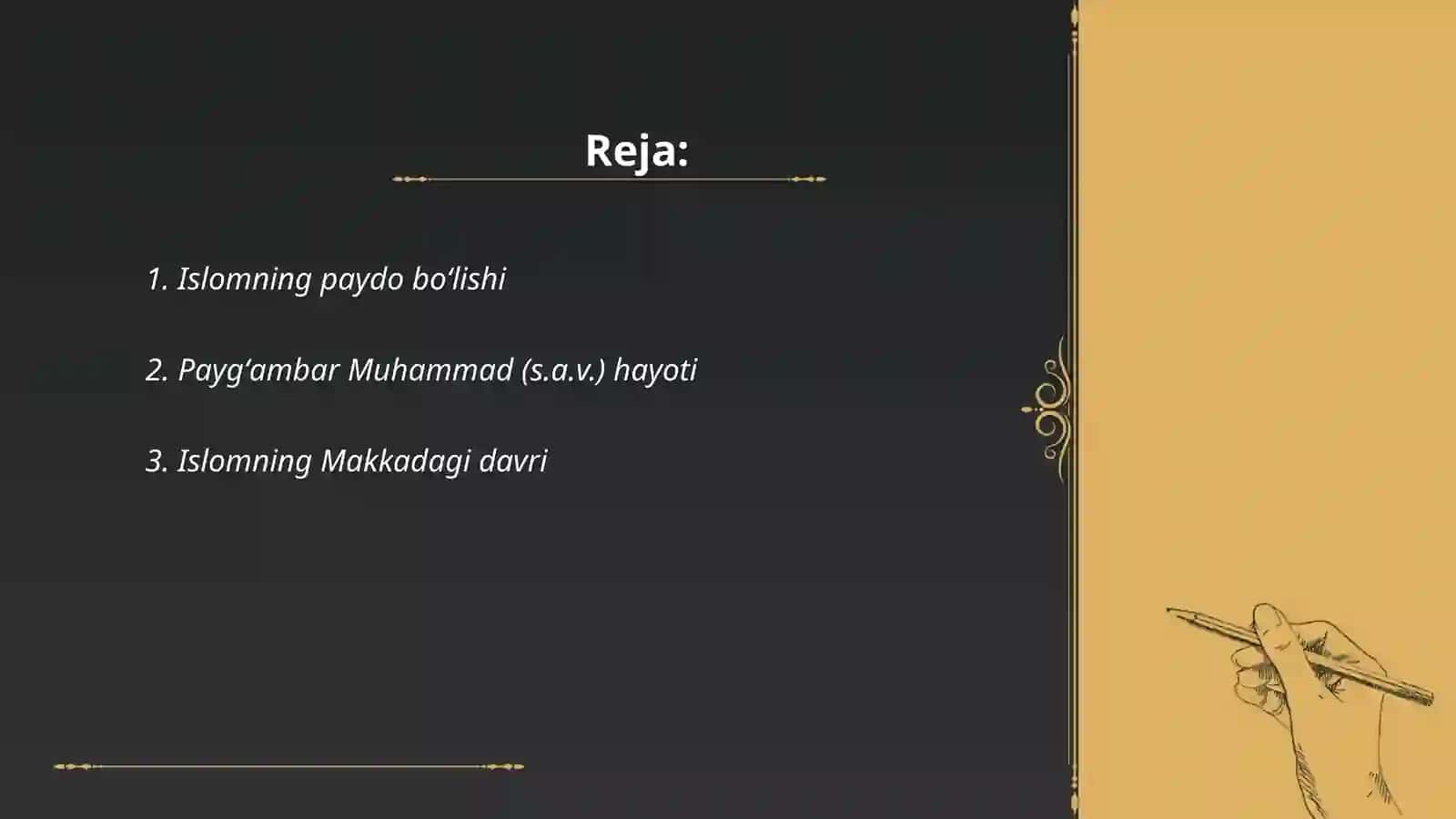Abdurauf Fitratning muxtasar islom tarixi 2